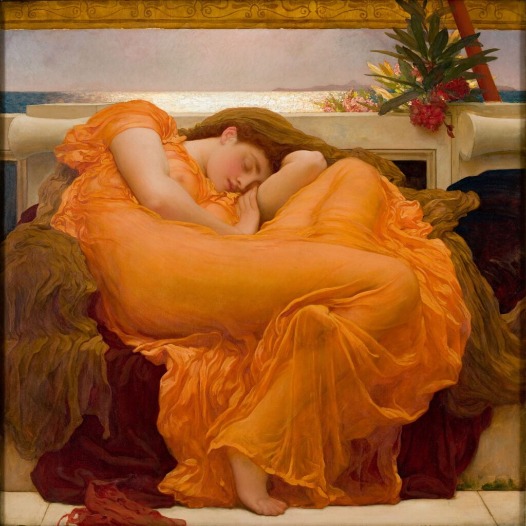Flaming June (Frederic Lord Leighton)